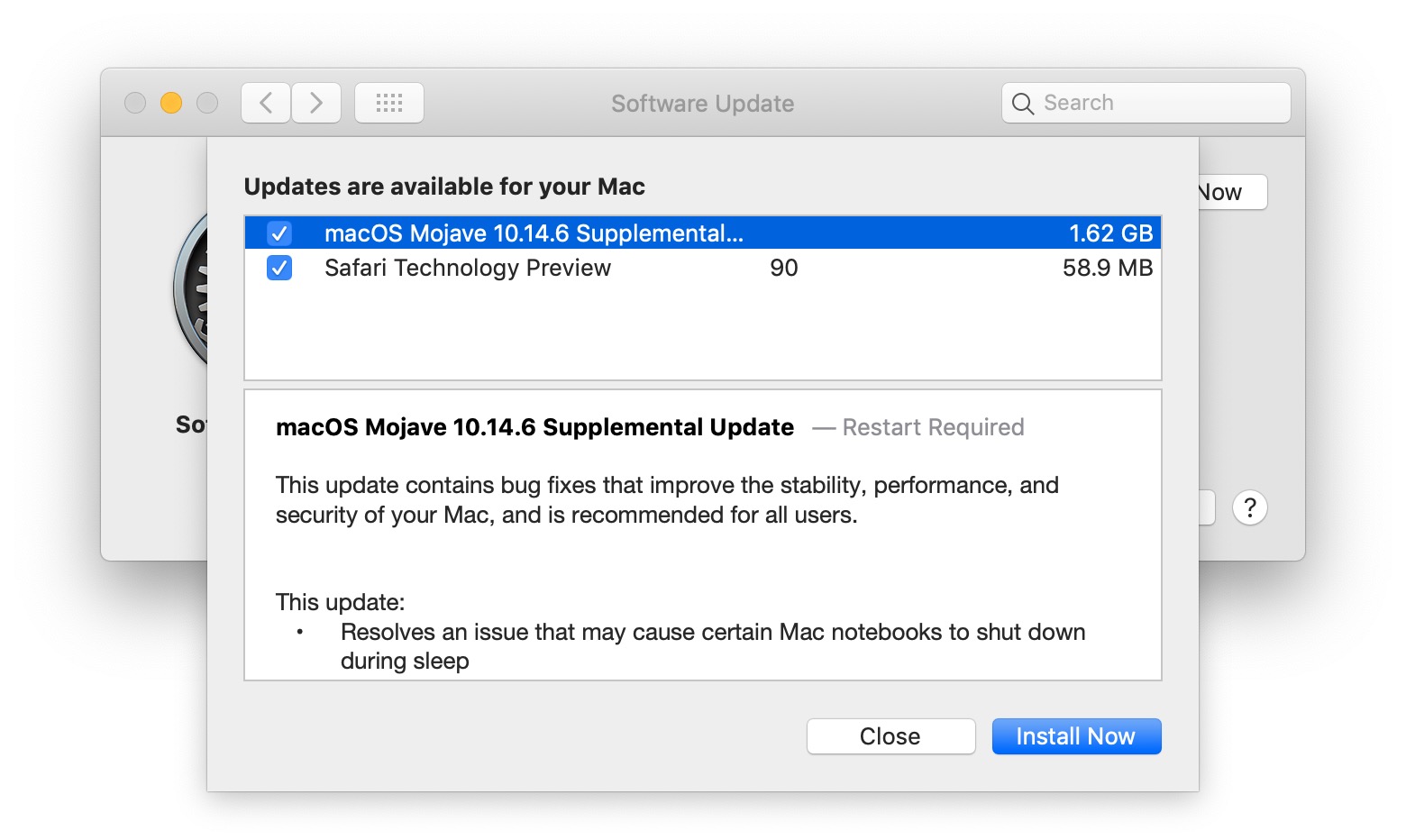 Download Mac Update 10.14.6